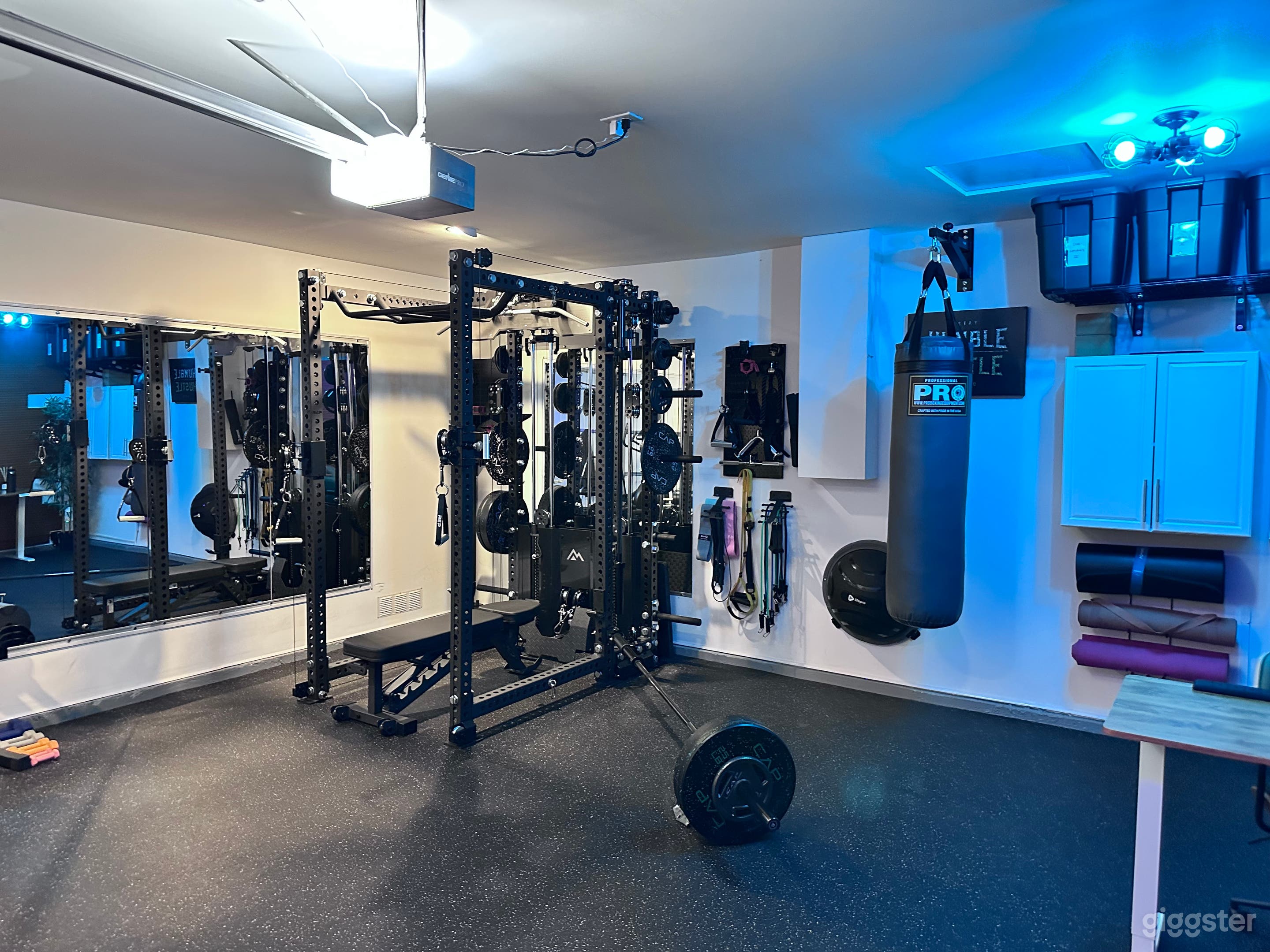 Pasadena home gym and podcast studio Photo 4