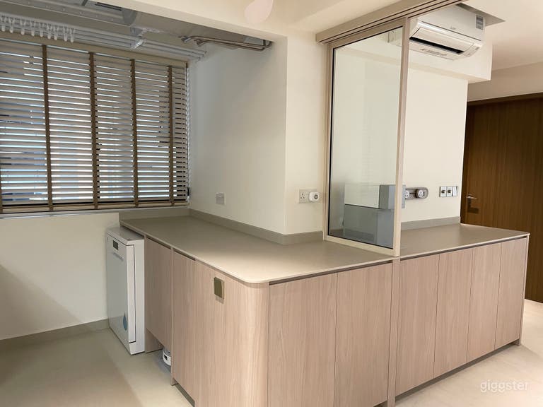  Hogar Japandi Luminoso | Sala de Estar Minimalista & Cocina 