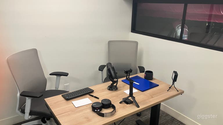  Kleines Videoaufnahmestudio für Podcasts und Interviews 