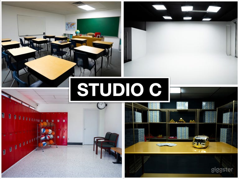  Estudio de Producción con Pared Infinity White/RGB Cyc 