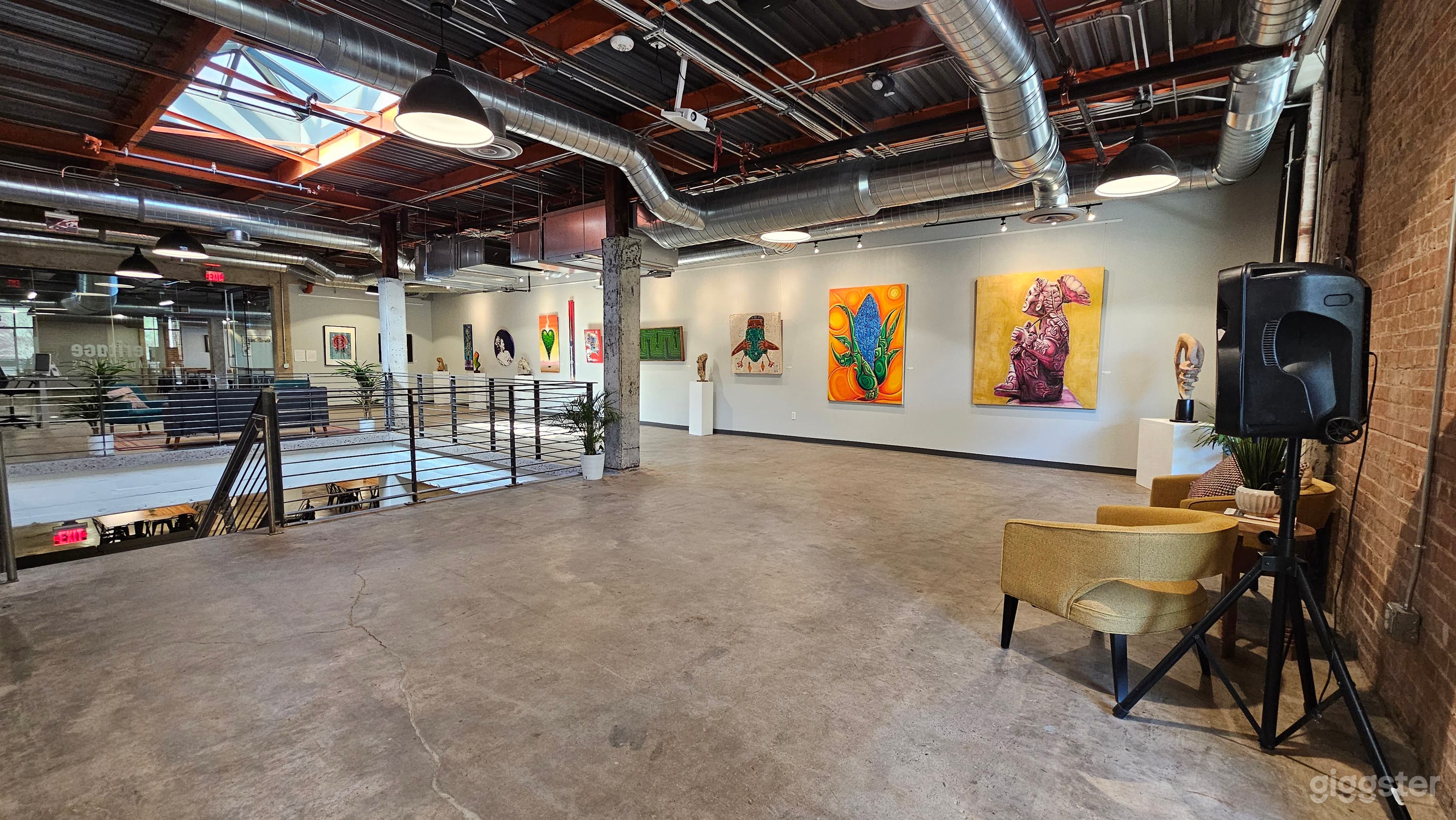 Upstairs Gallery Area 