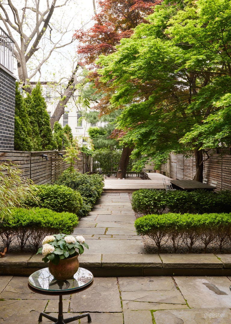  3,850 sf Sunny Brownstone with Private Backyard 