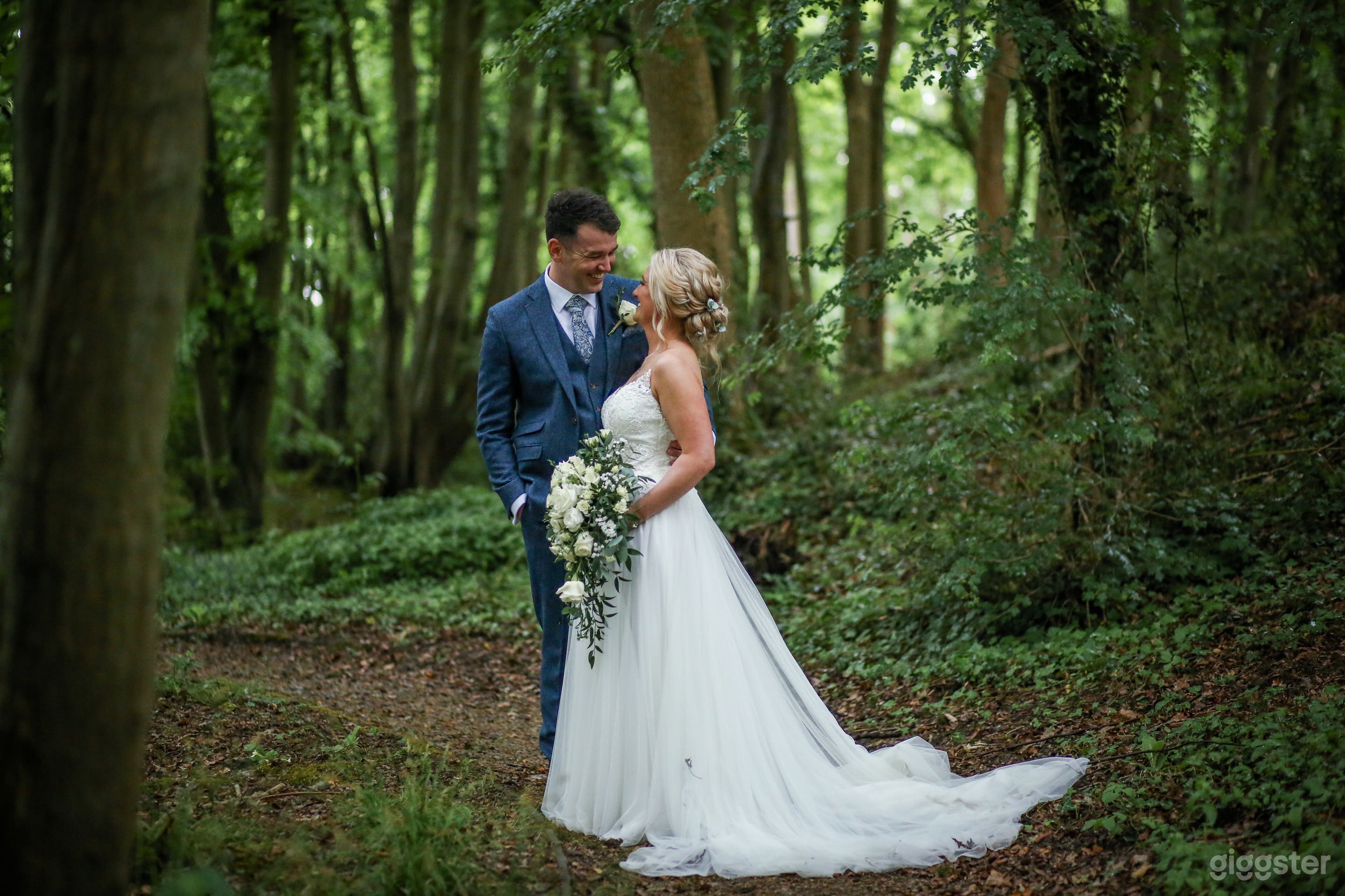 There is a Fairytale Woodland  Setting