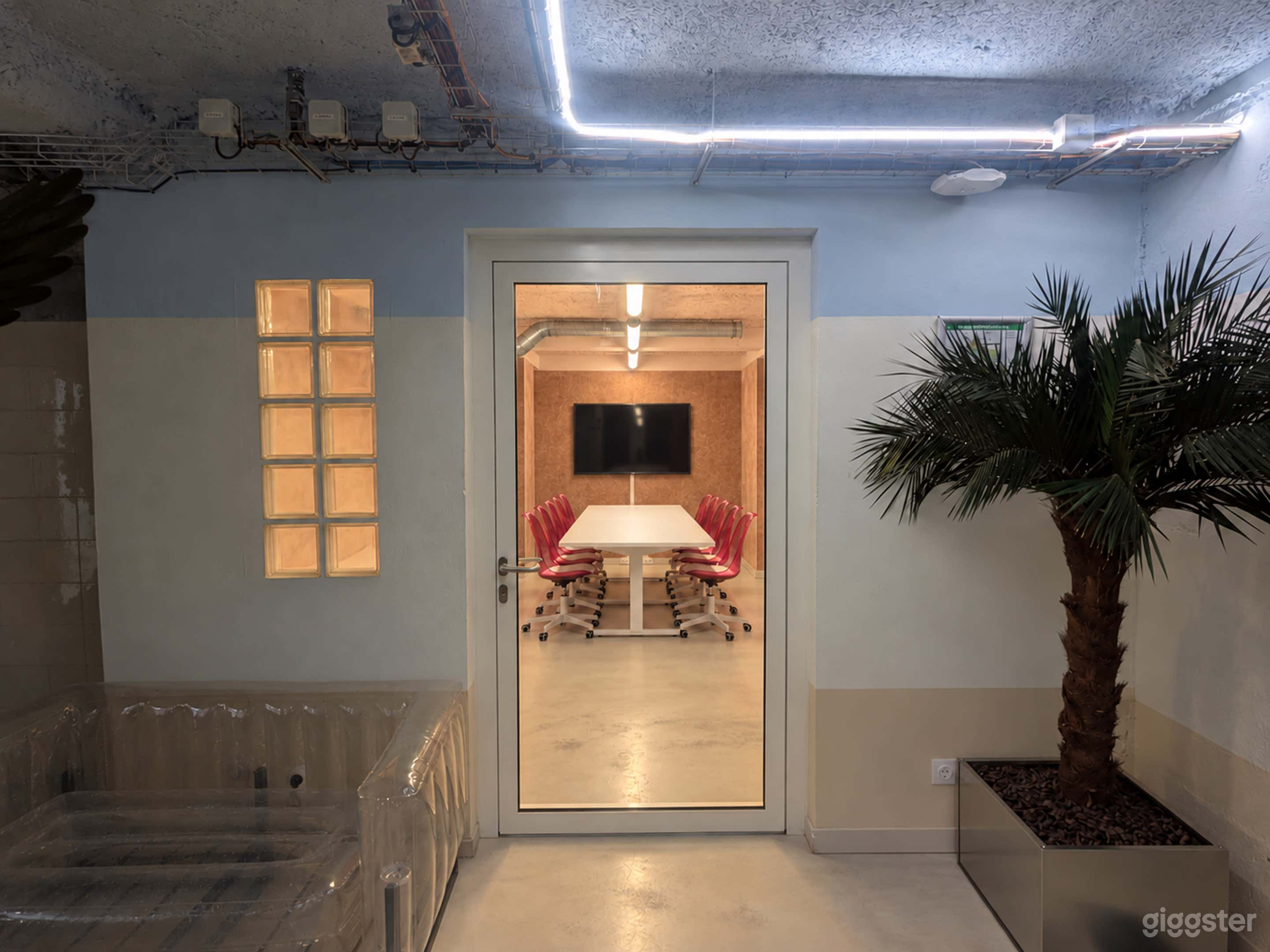 Photo de Salle de réunion Terre cuite 26 décor de casting – Paris Gare de Lyon 3