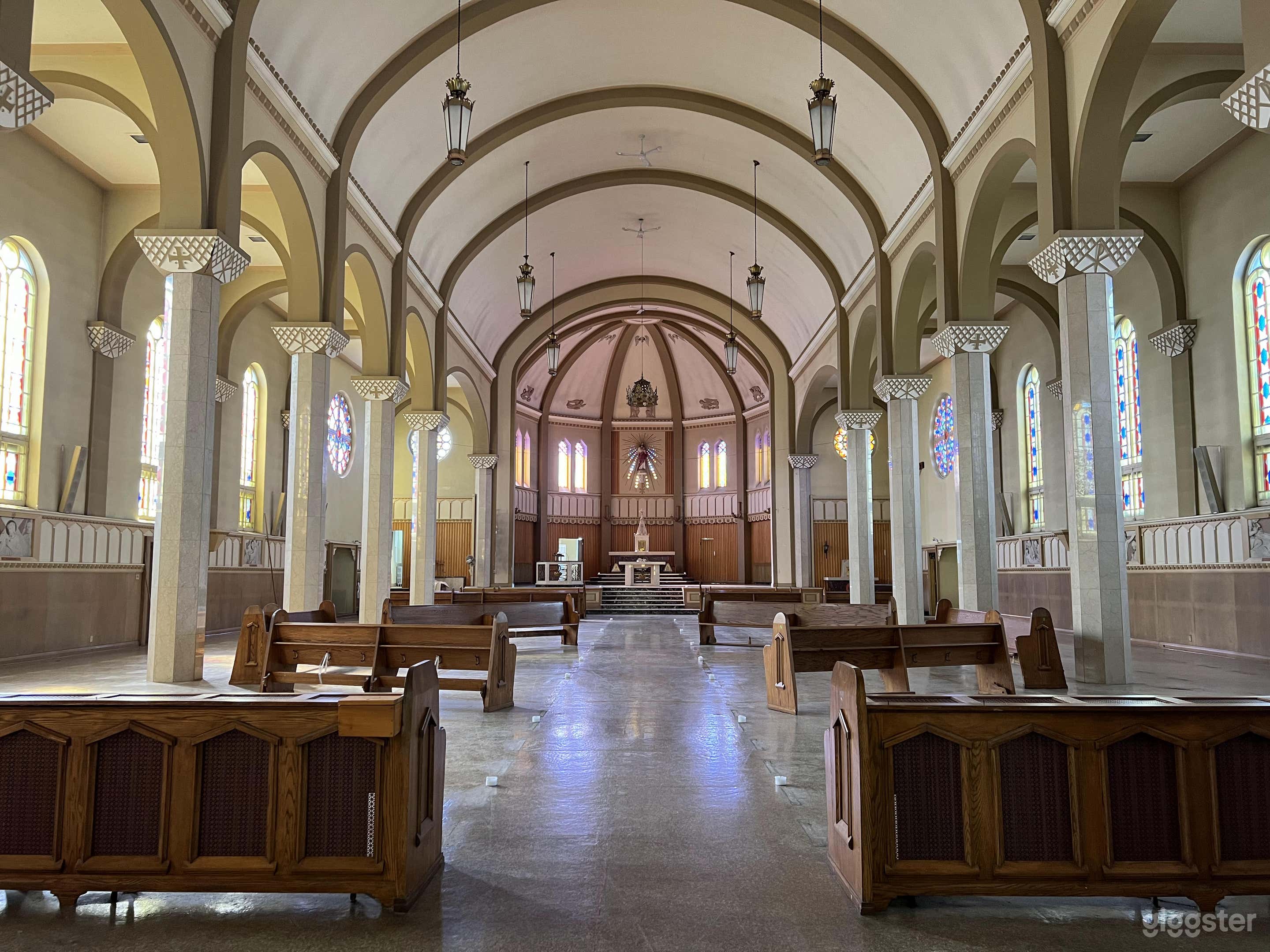 Catholic Church Religious Liturgical Gothic Dark Photo 1