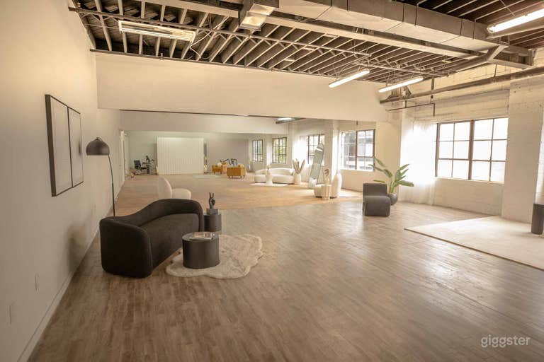  9,500 sqf Unique loft style studio space 