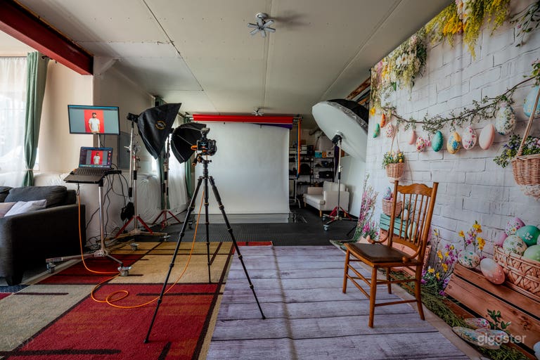  Studio à lumière naturelle avec équipement professionnel et accès privé 