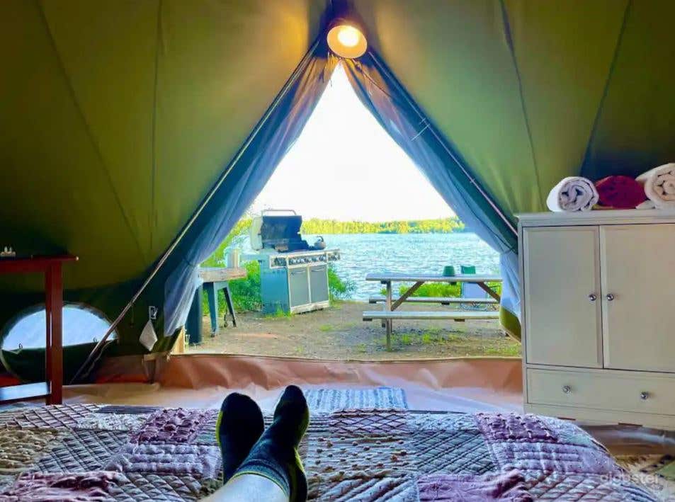 Island Tent Overlook in Maine Photo 3