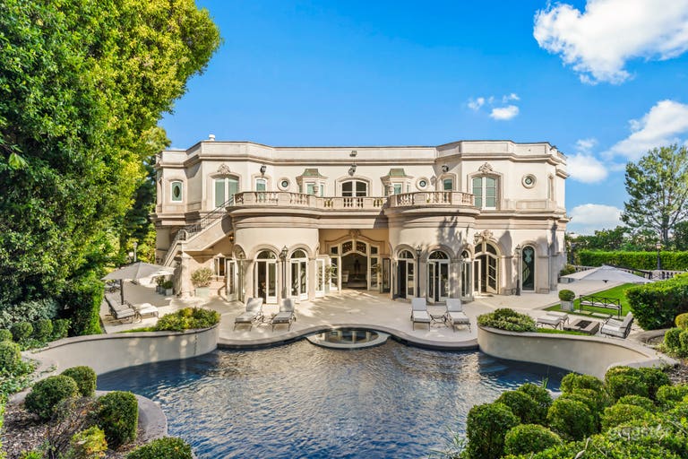  Chateau De Laurel - Mansión Francesa Beverly Hills 