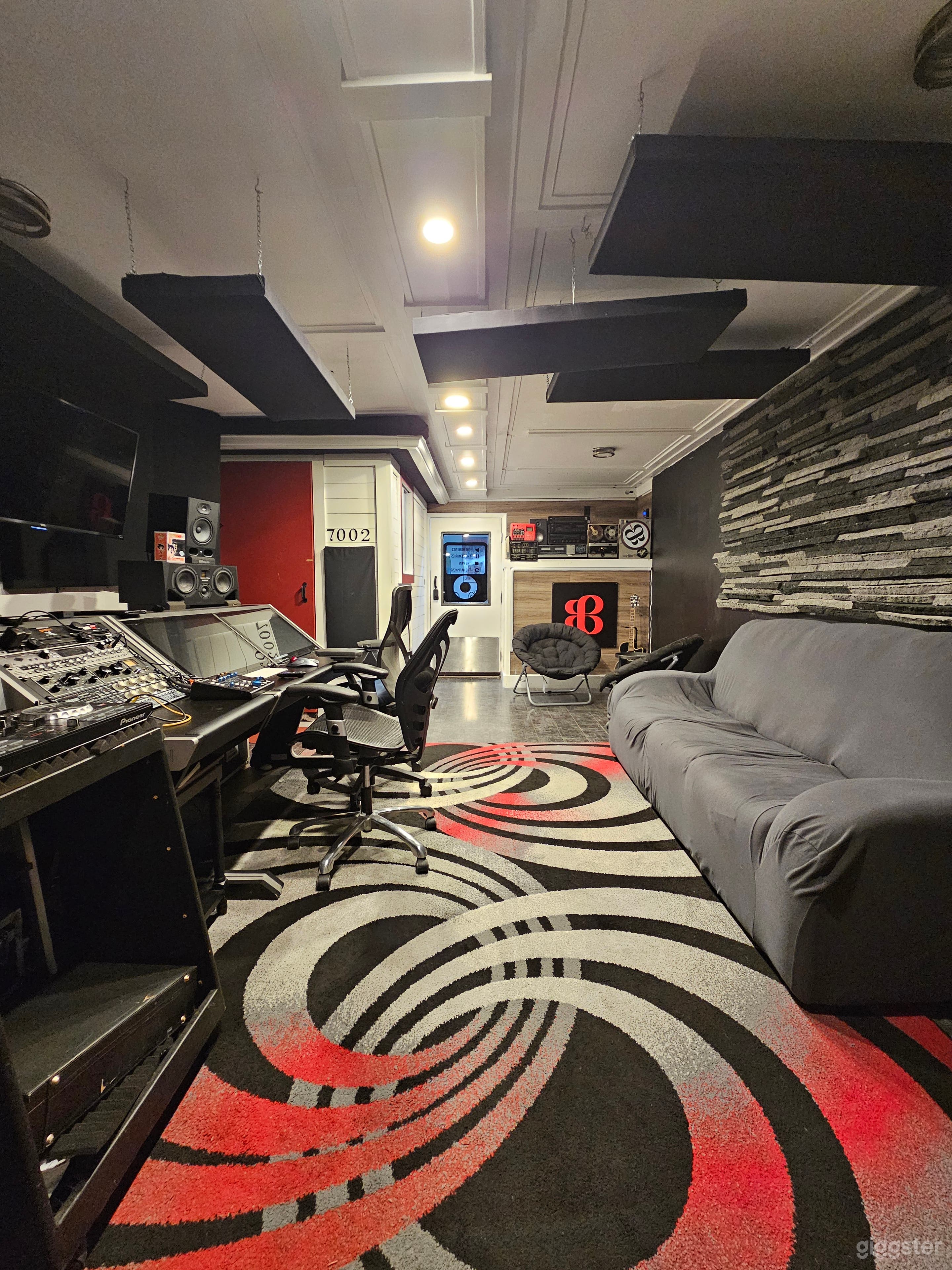 White Recording Studio Photo 1