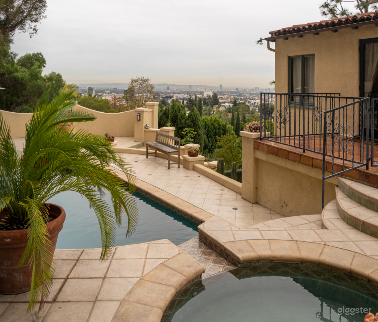Storybook Hollywood Hills Mediterranean Villa Photo 2