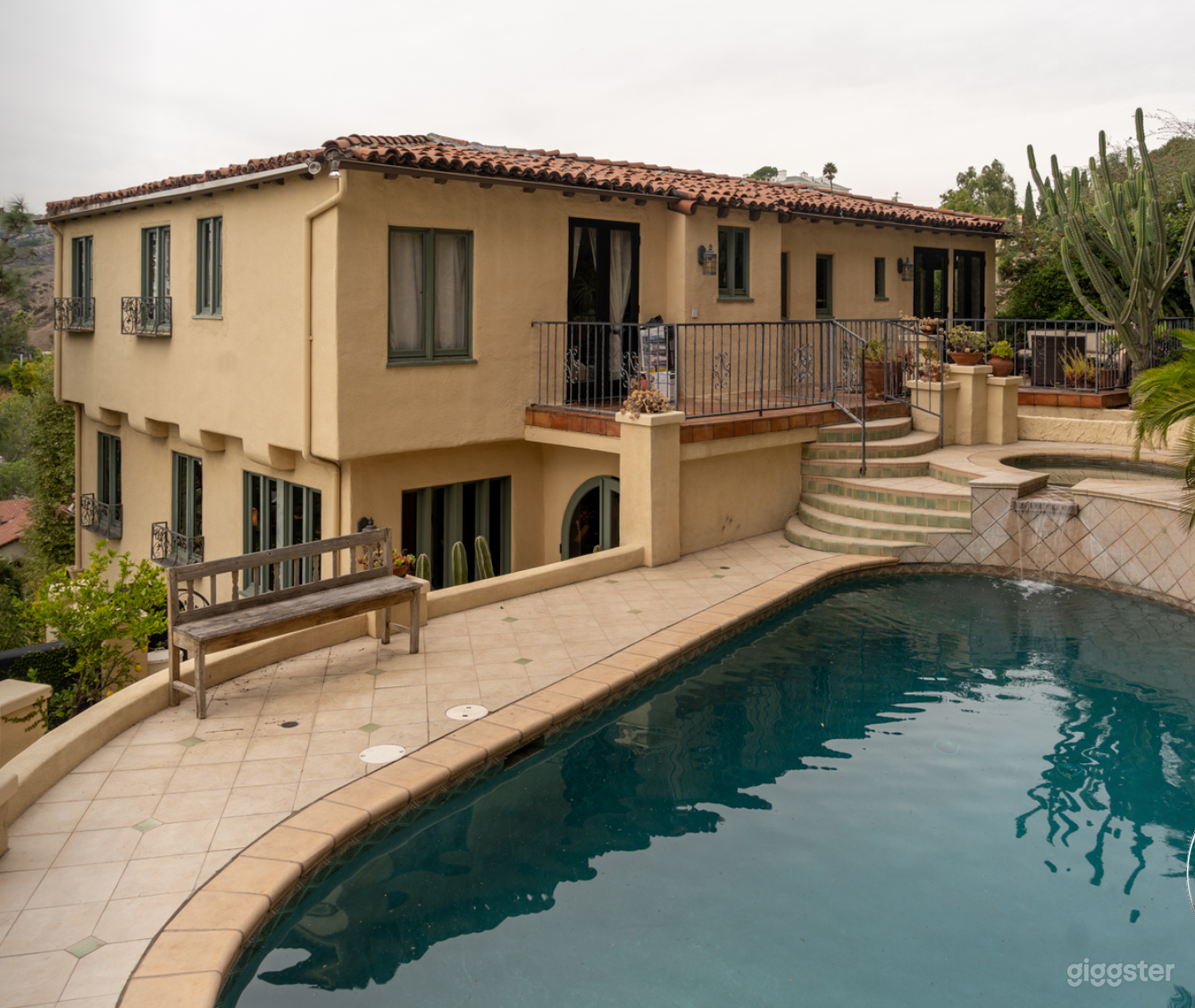 Storybook Hollywood Hills Mediterranean Villa Photo 4