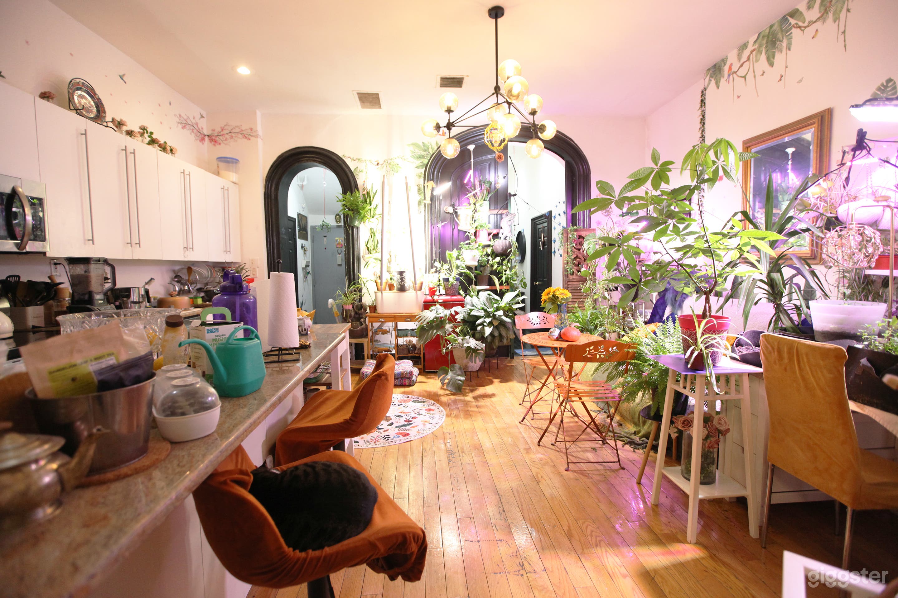 Plant-filled Boho Space Photo 4