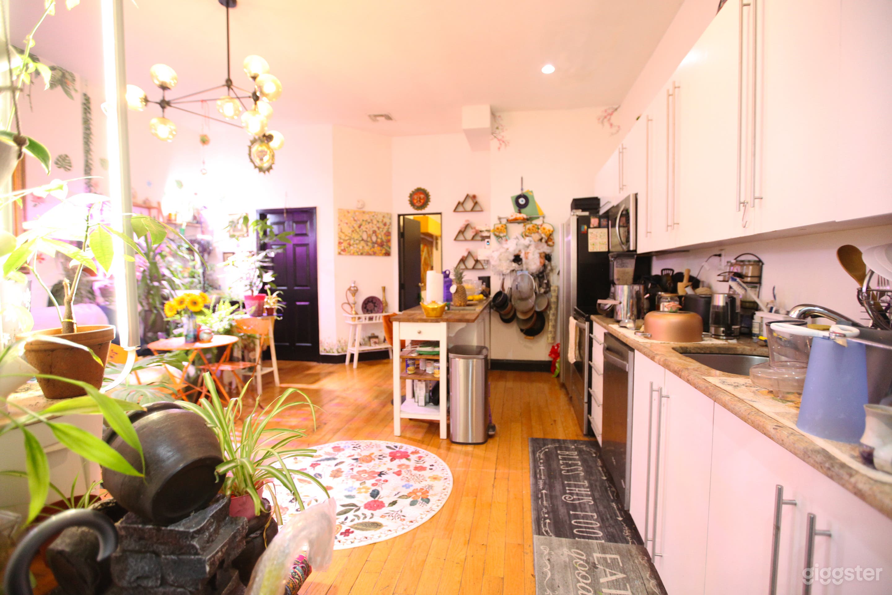 Plant-filled Boho Space Photo 3