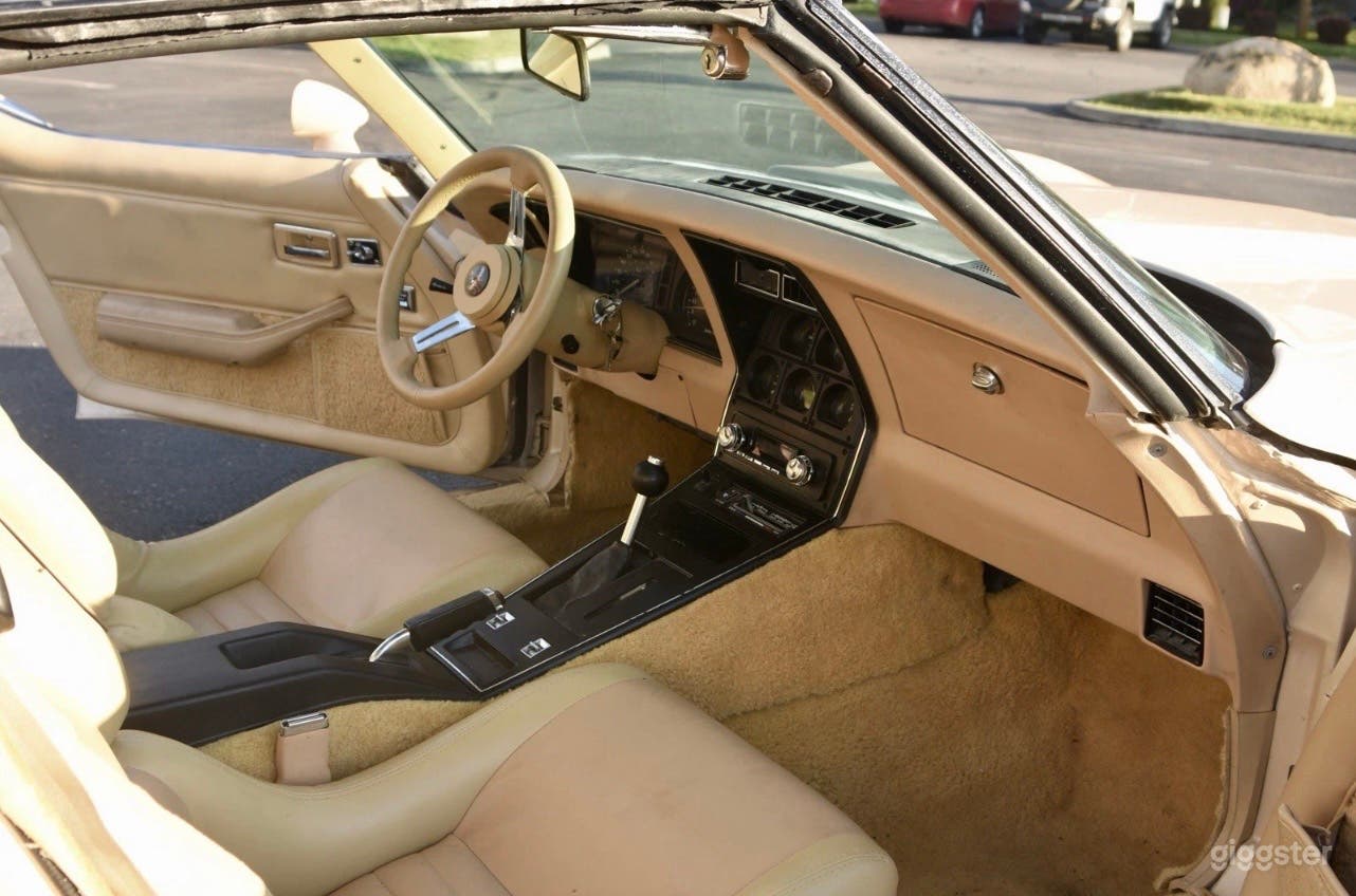 1979 Cream Corvette C3 w/ Dreamy Original Details Photo 3