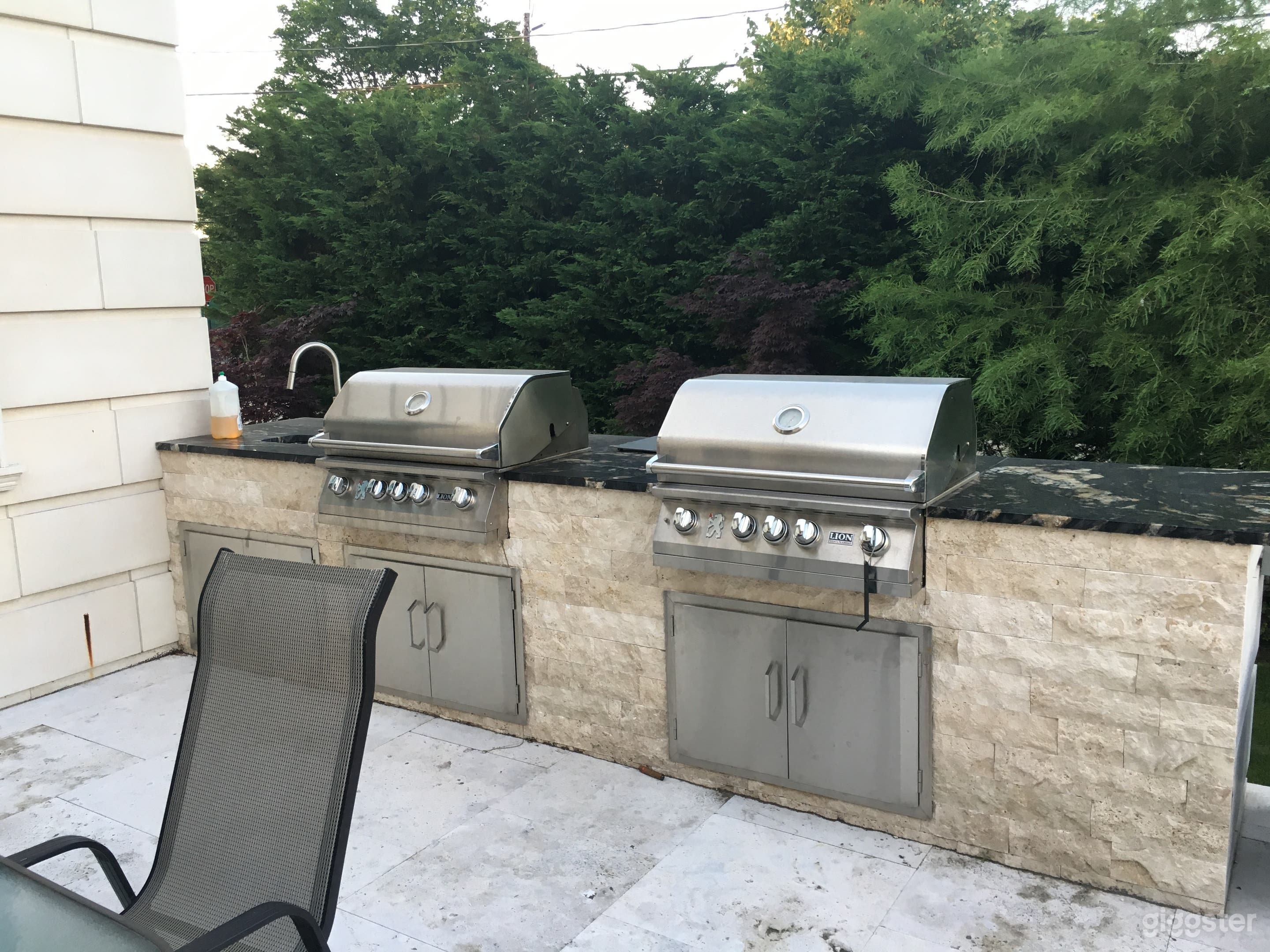 Deck area is Apx 20 x 30