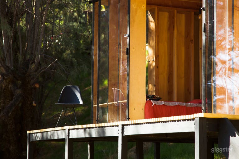  Contemporary nature cabin with mountains view 