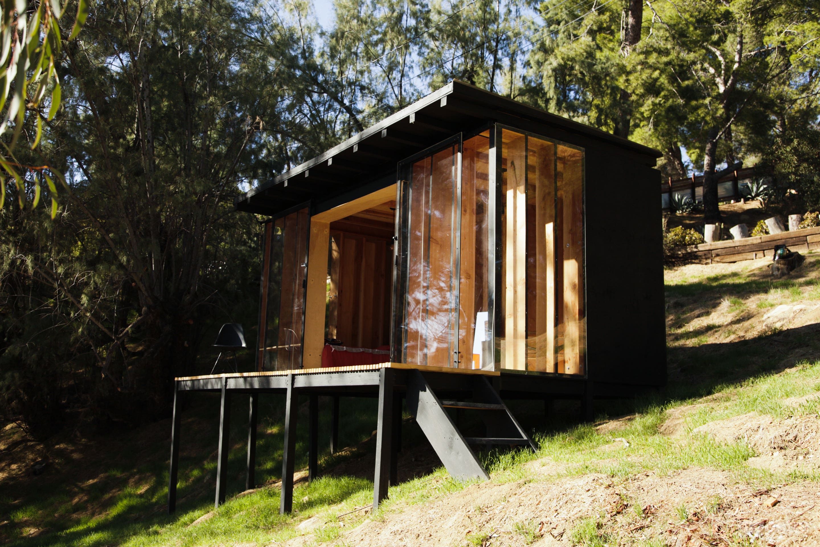 Contemporary nature cabin with mountains view Photo 2