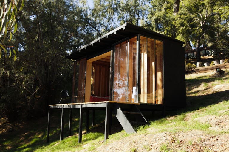  Contemporary nature cabin with mountains view 