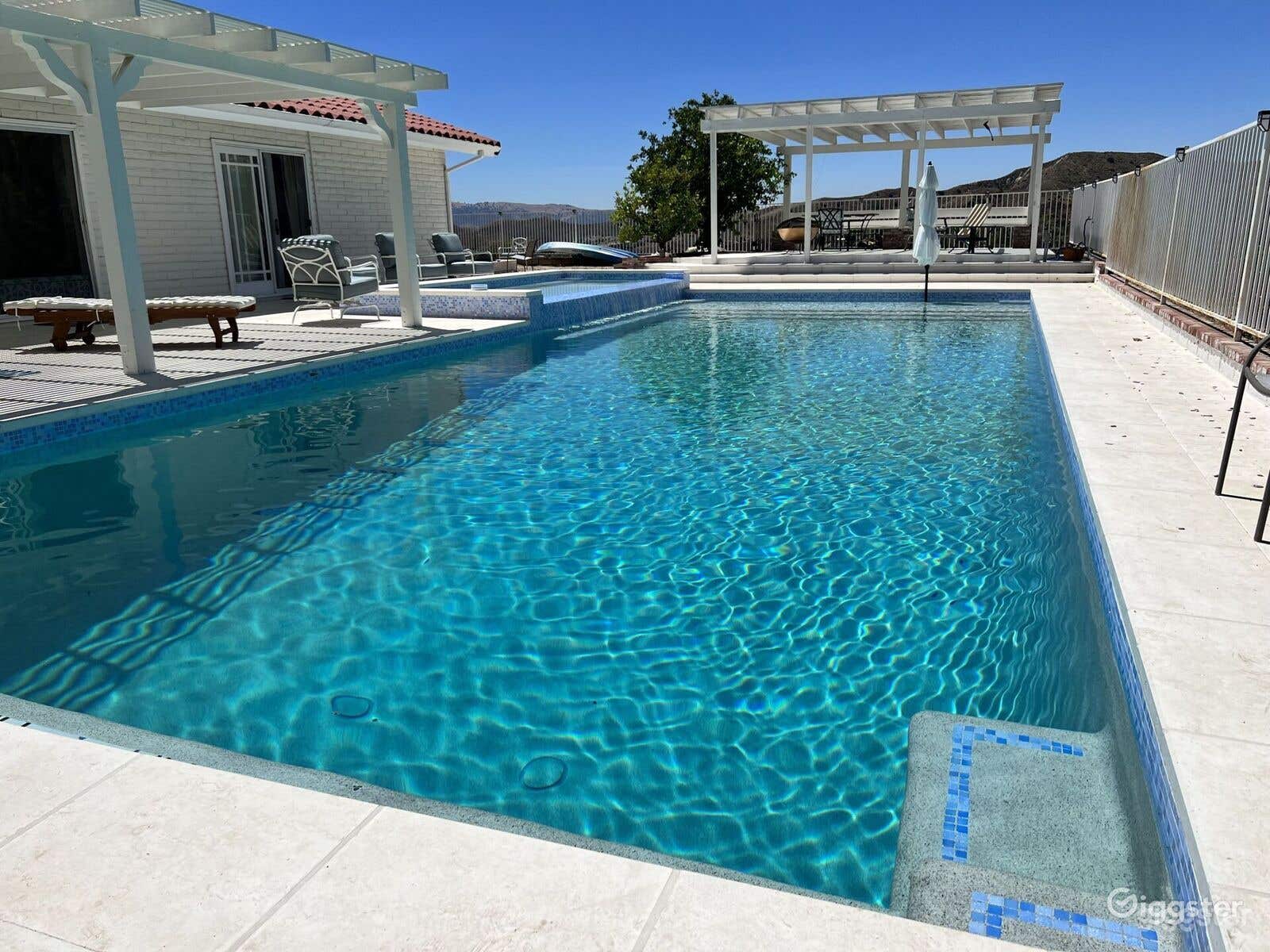 Large Grecian Pool in Santa Clarita Photo 1