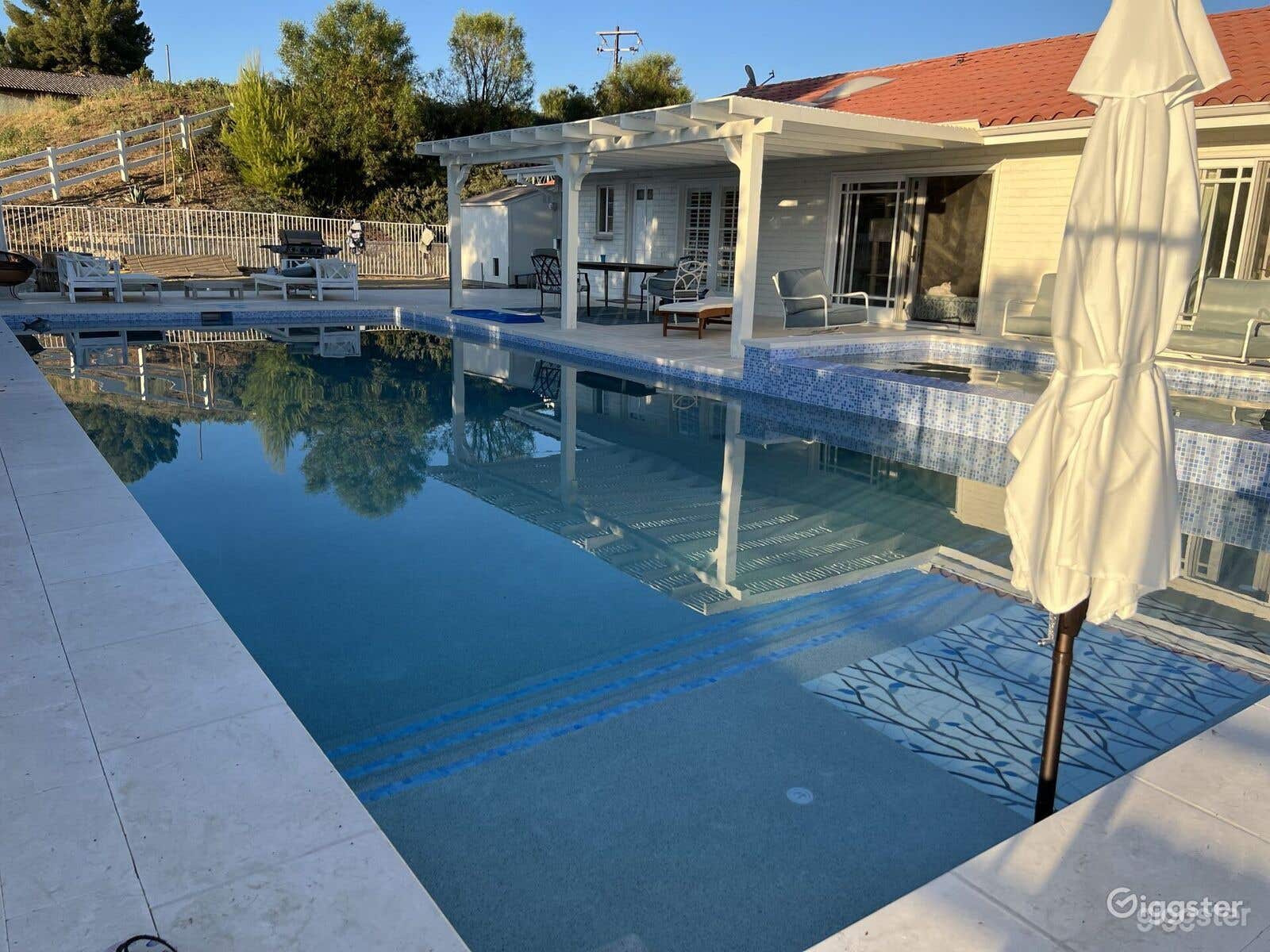 Large Grecian Pool in Santa Clarita Photo 2