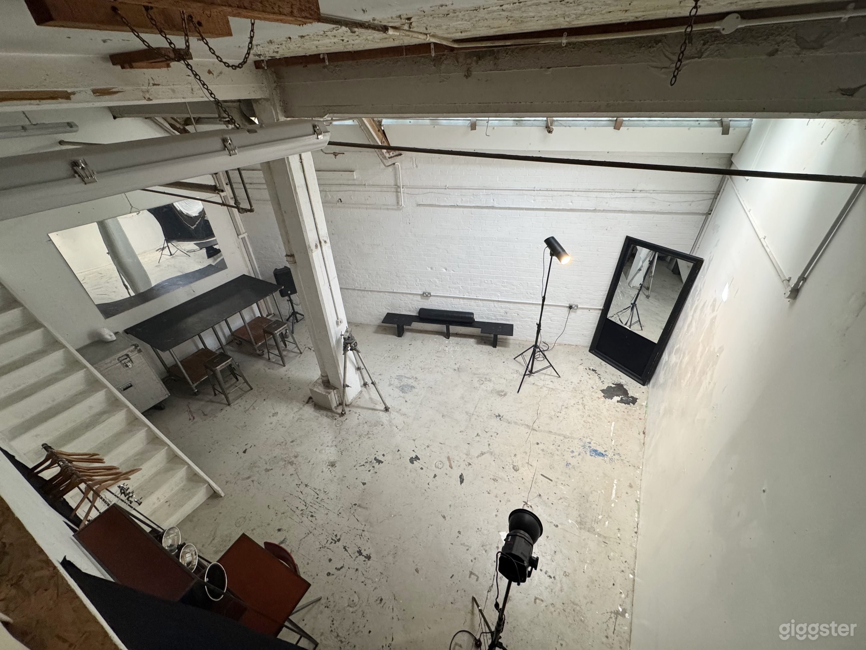 Industrial Brutalist Warehouse Photography Studio Photo 4