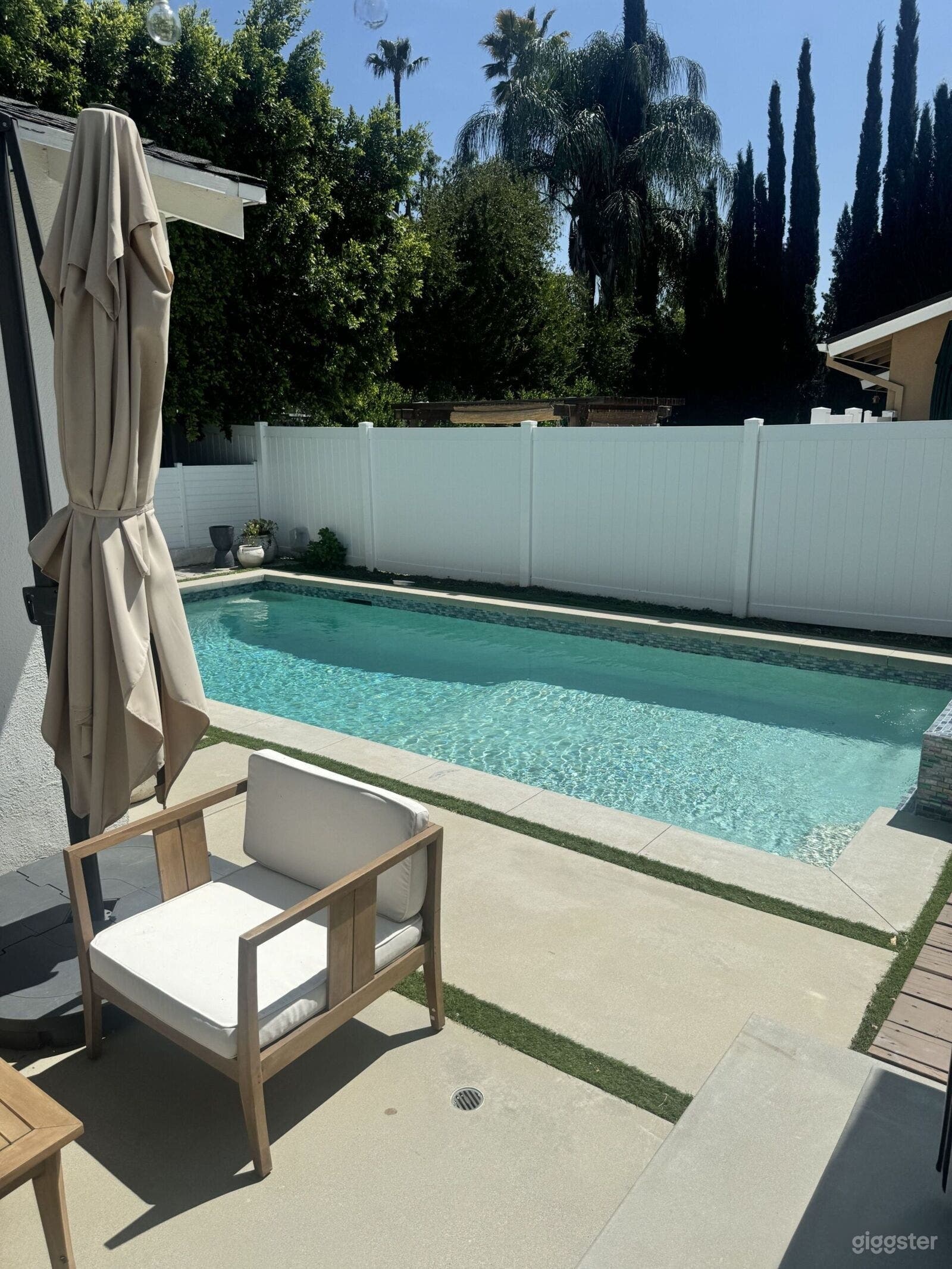 Cute backyard pool in the valley: Swimming Pool Photo 1