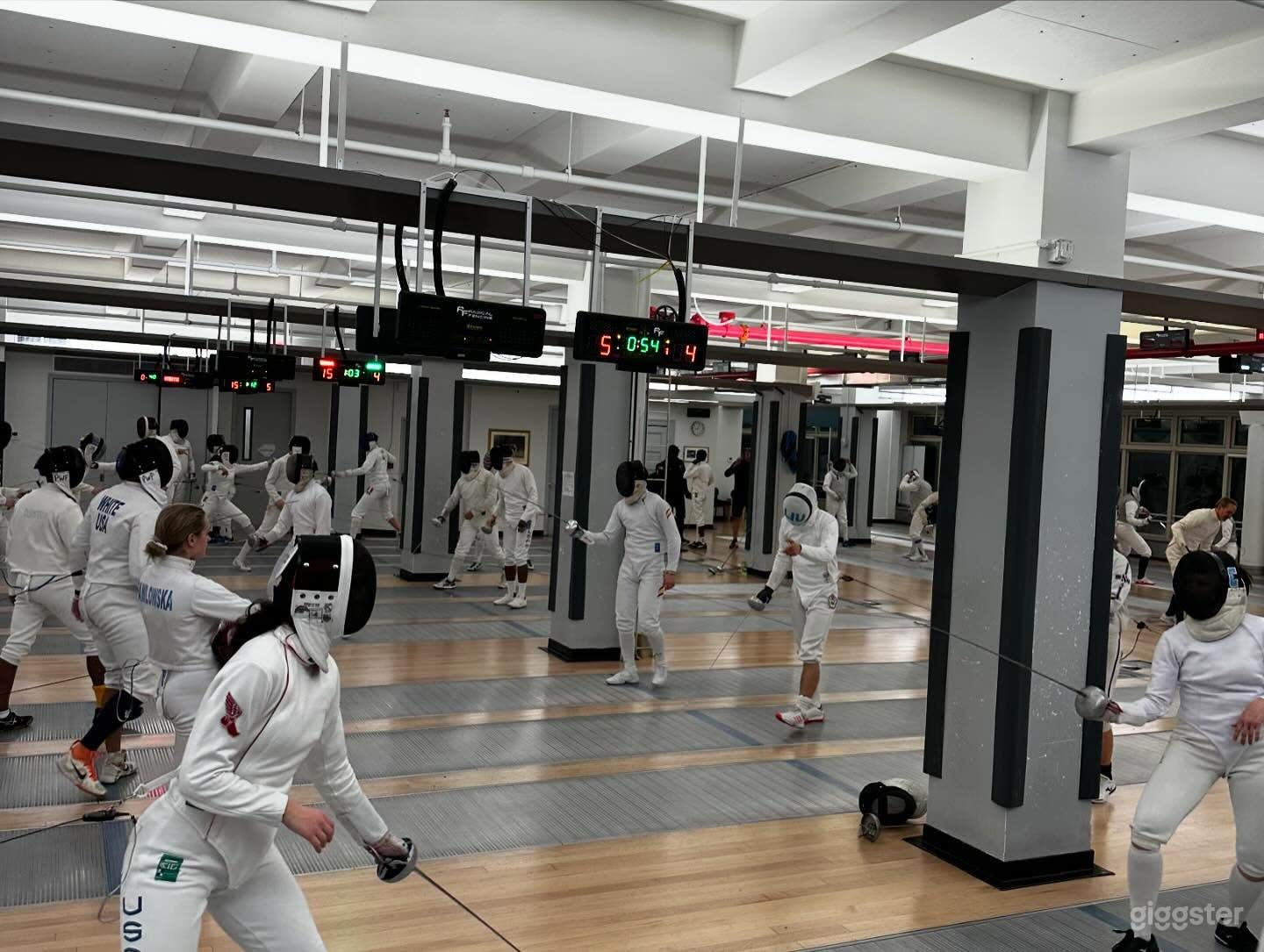 High performance space used as a fencing facility.