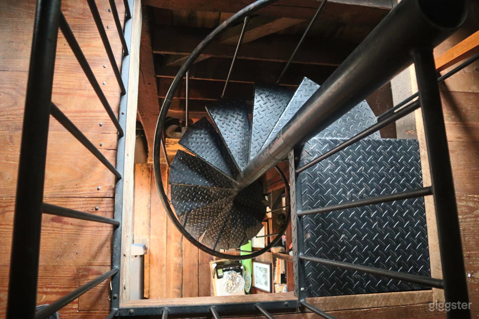 Spiral Iron Staircase