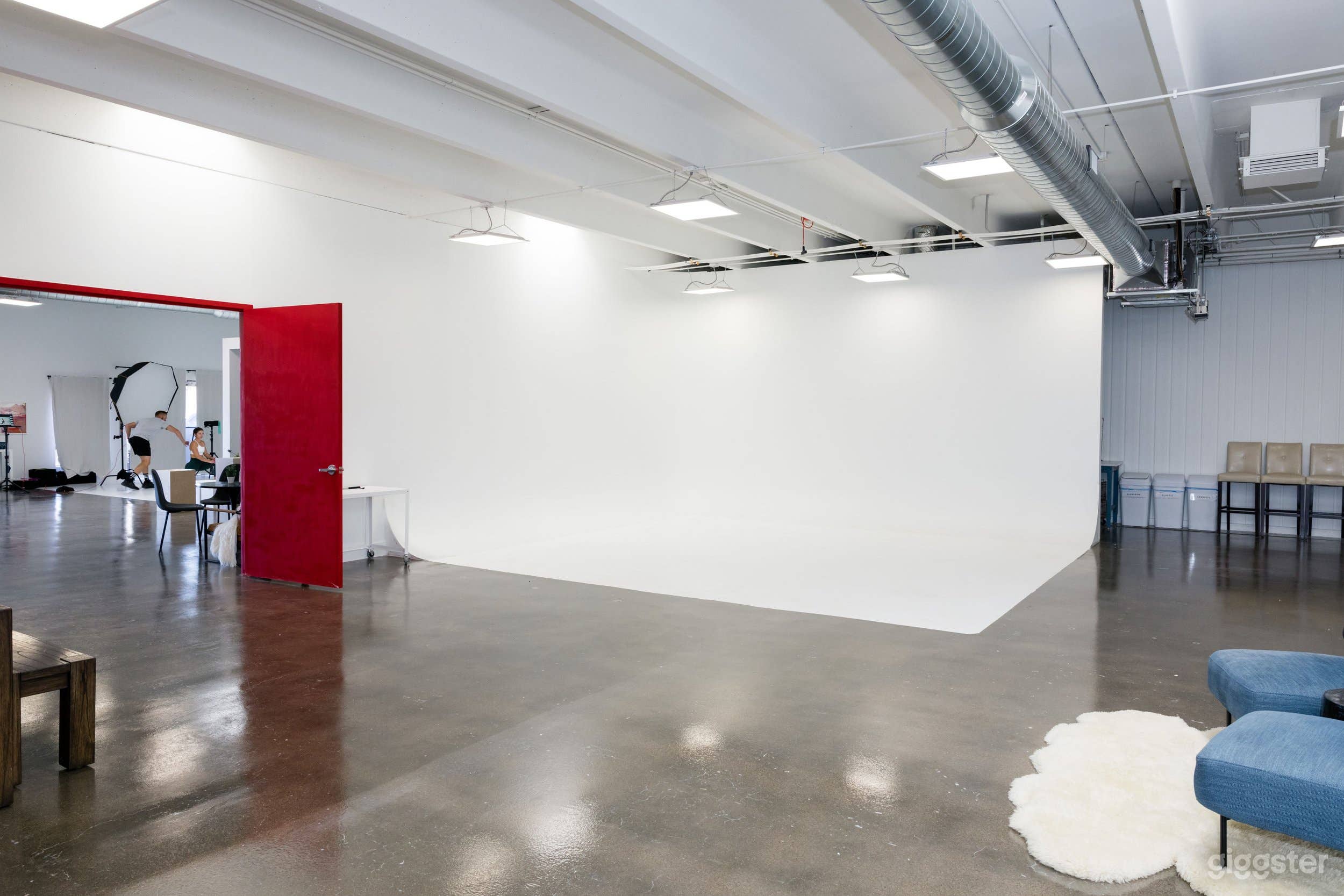 Large Studio with Cyc Wall