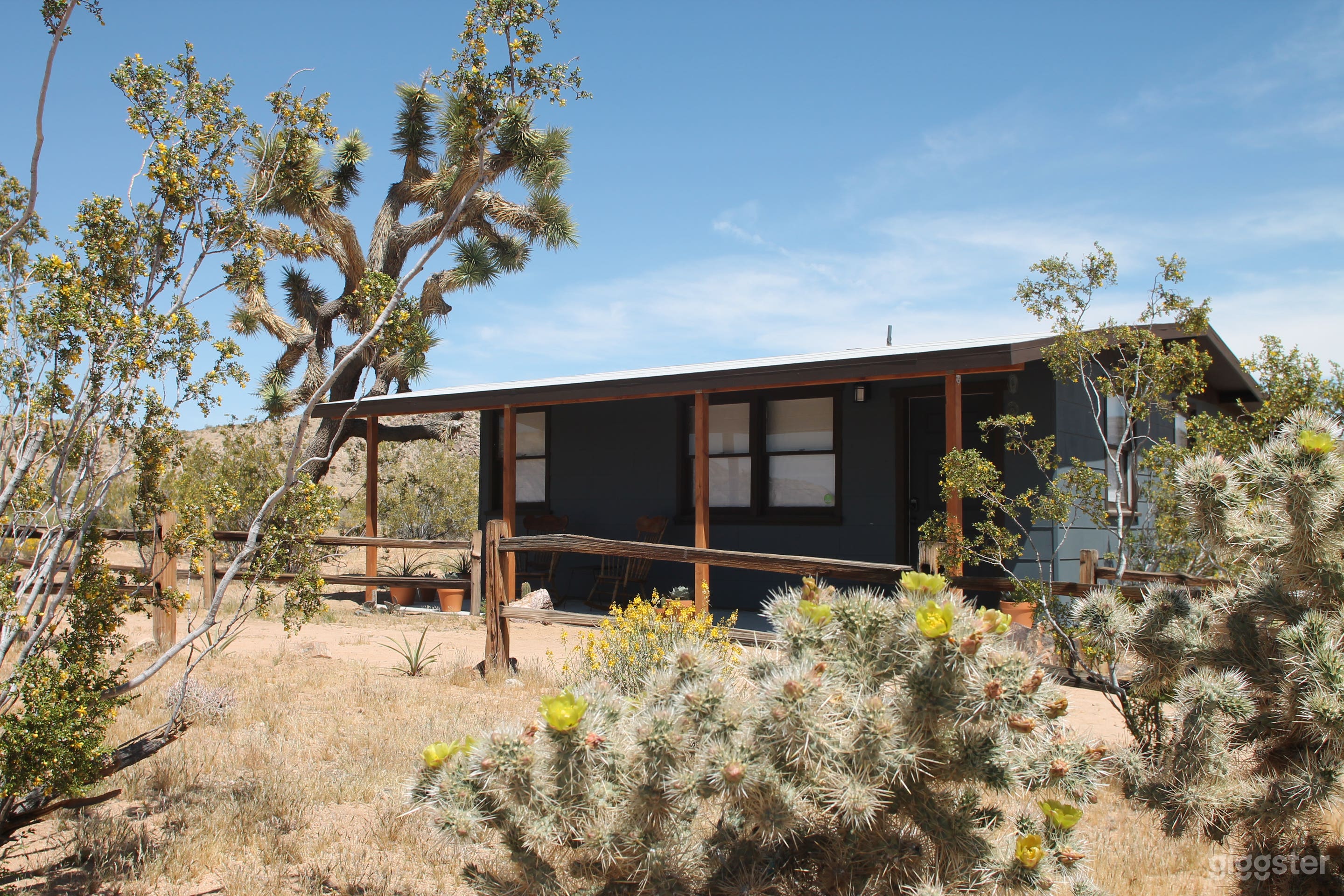 Rustic Modern Joshua Tree Desert Cabin Photo 1