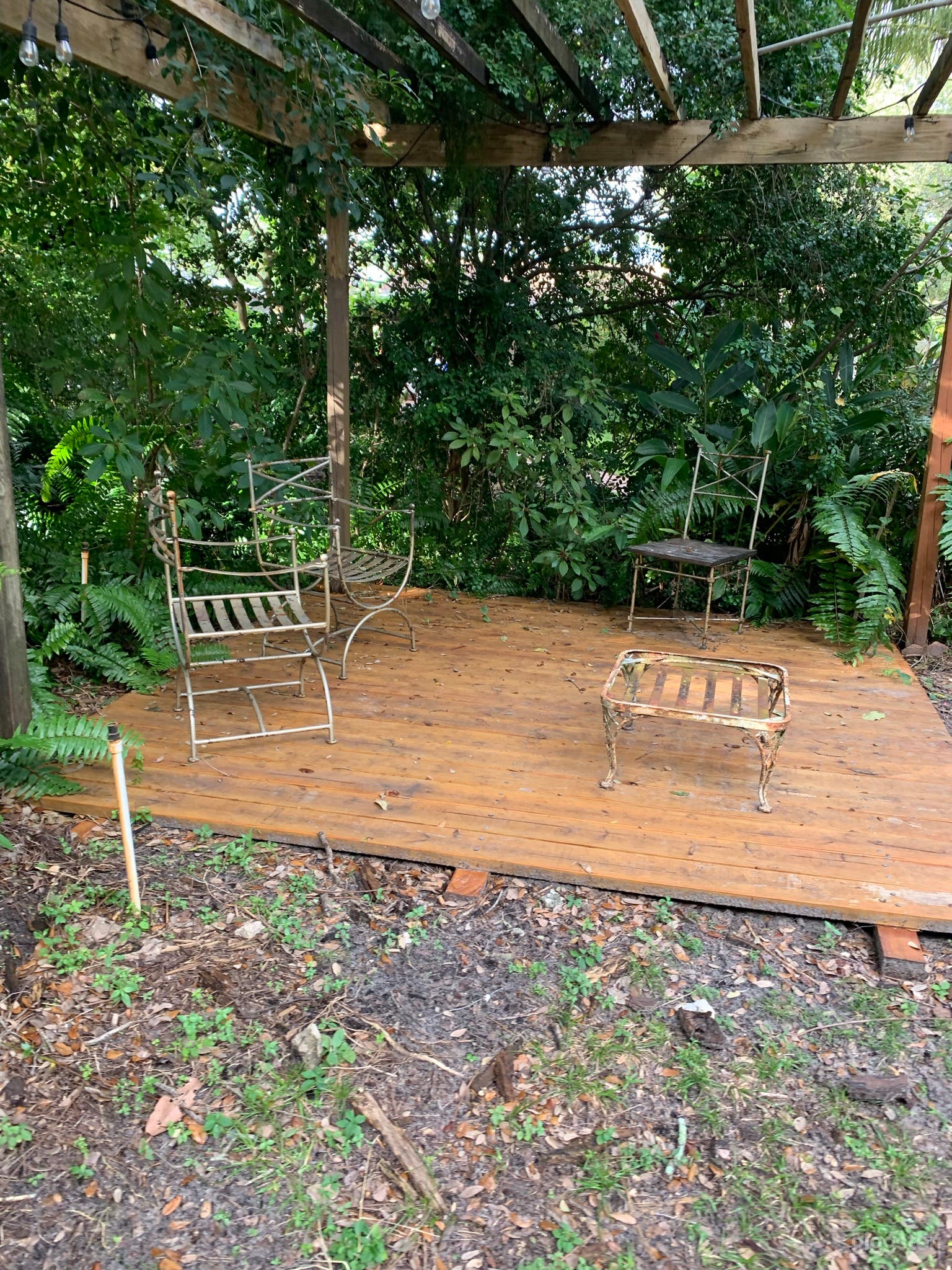 Gazebo in the garden