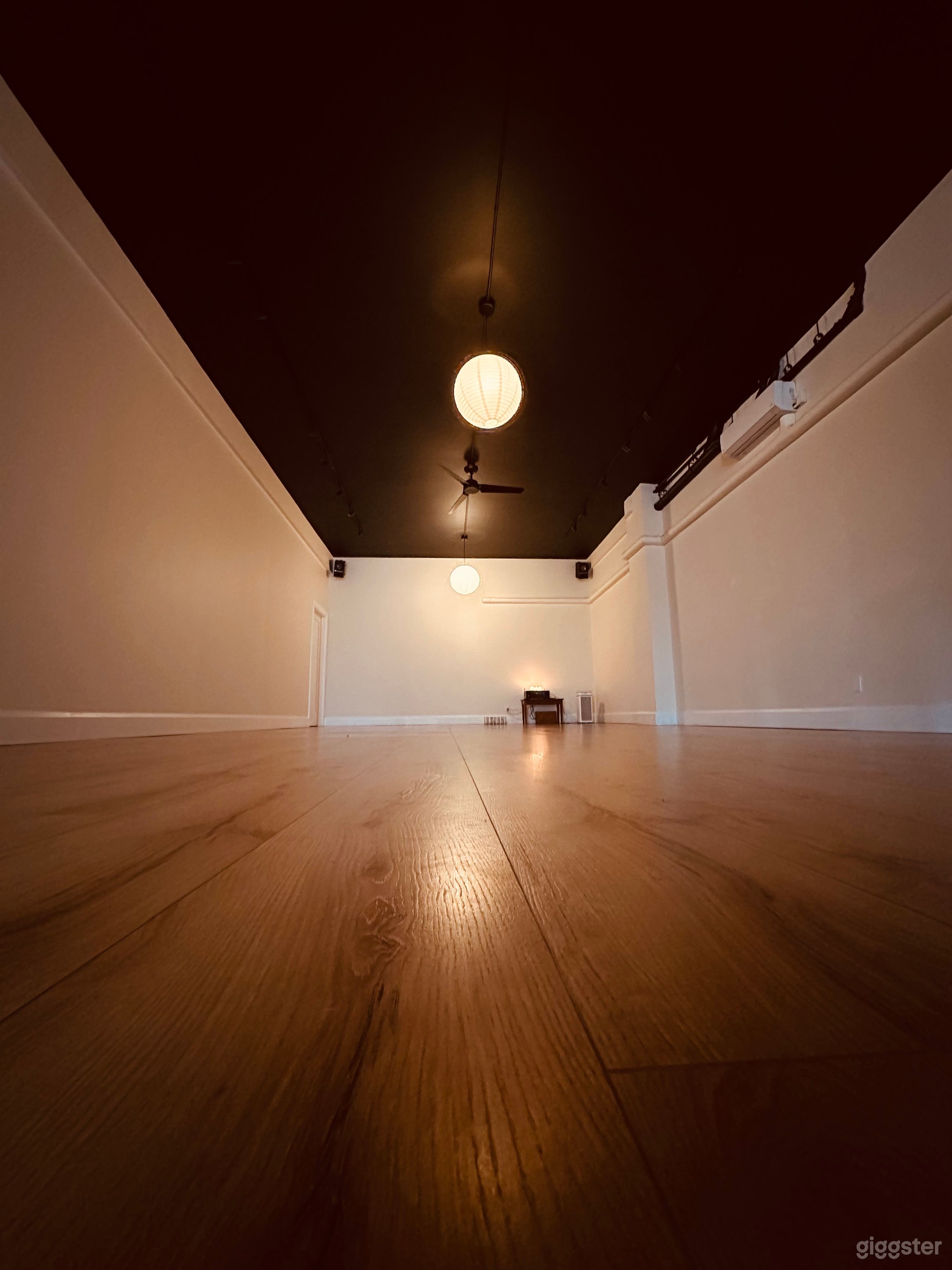 Large Studio - holds 25-30 yoga mats