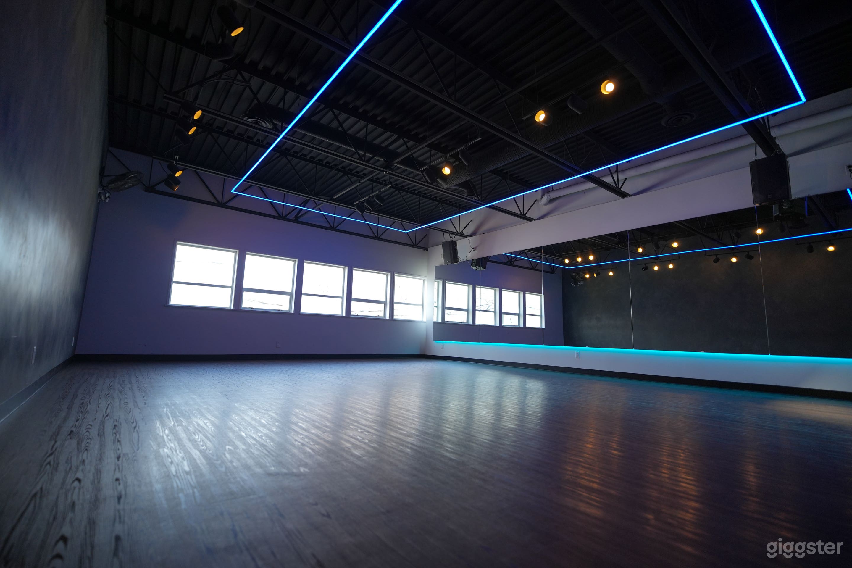 North Facing Natural Light in studio