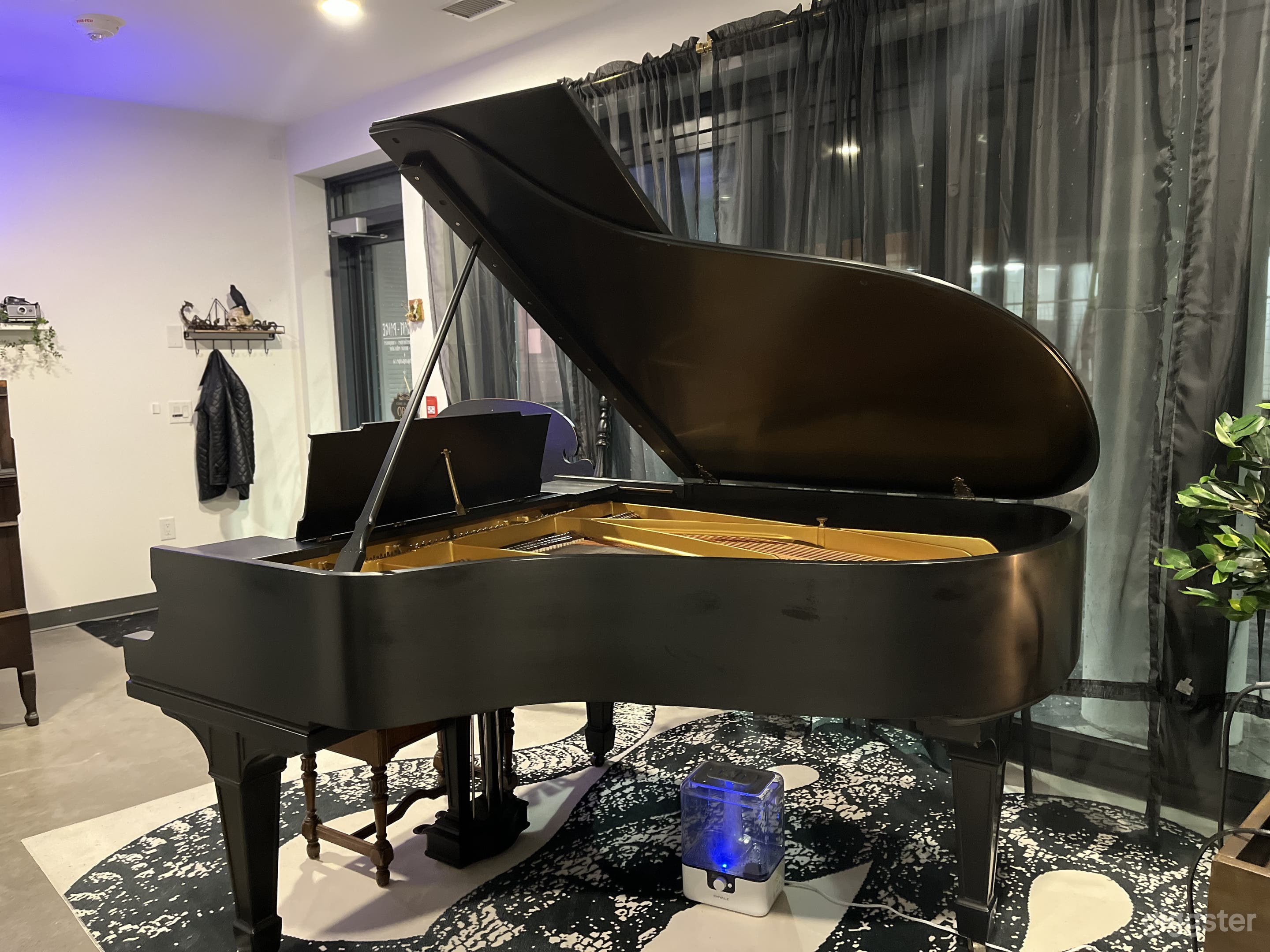 Steinert Model B Grand Piano (Side View)