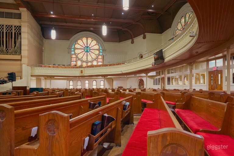  Grand Vintage Hall with Basketball Court, Stage and Offices 