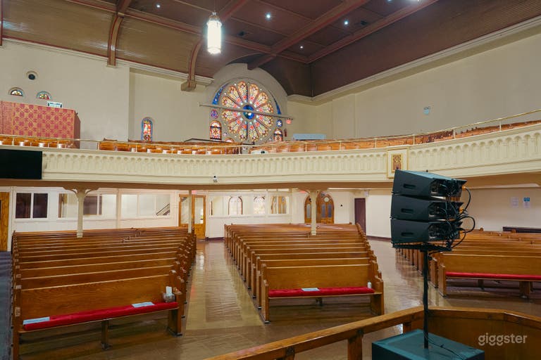  Grand Vintage Hall with Basketball Court, Stage and Offices 