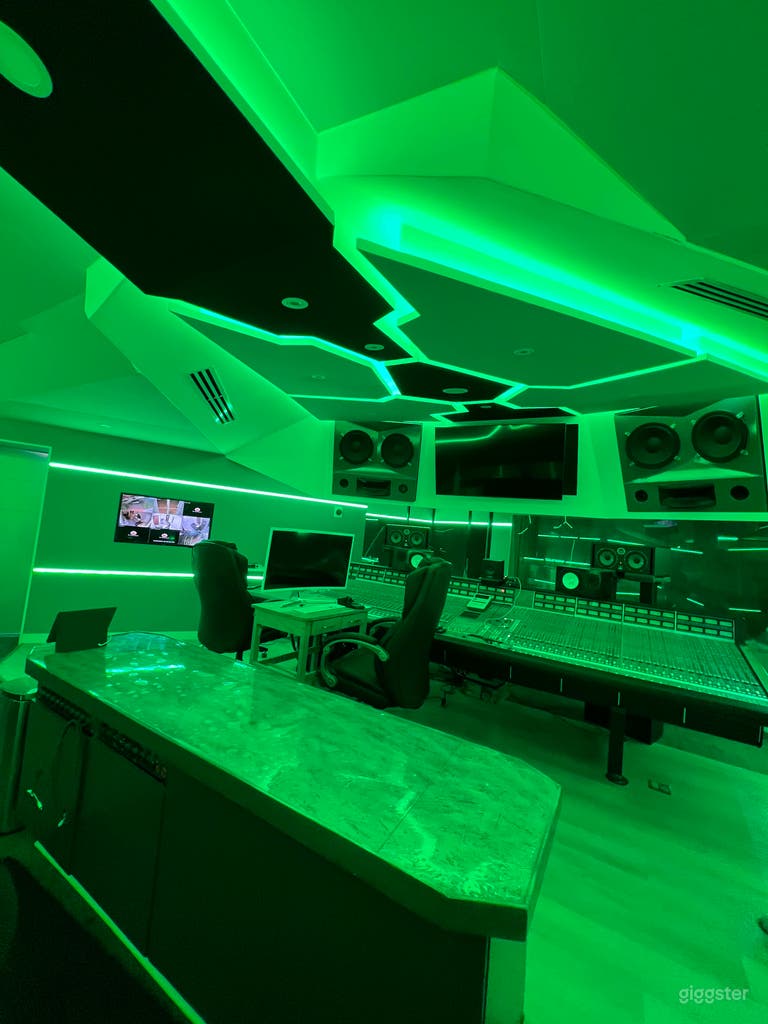  Estudio Moderno de Grabación Musical / Sala de Grabación de Videos en Vivo 