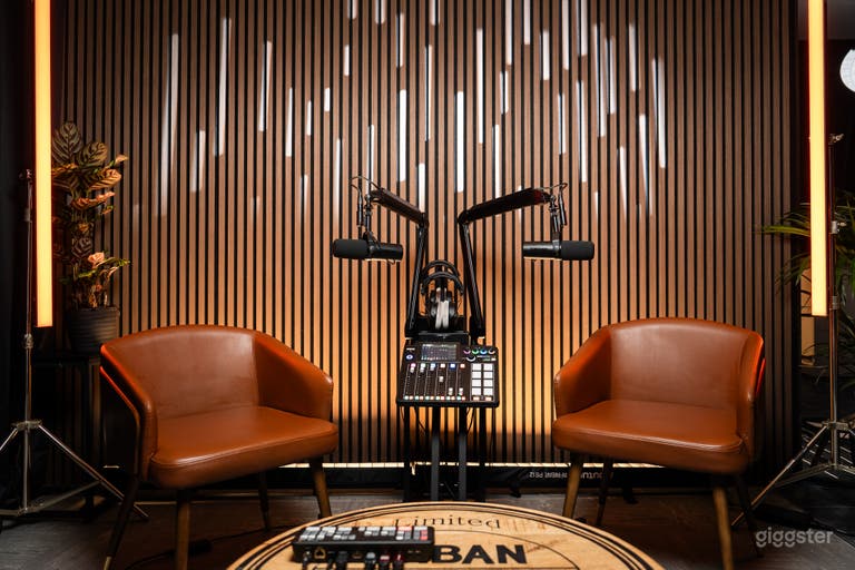  Podcast Studio Rental in Birmingham | Video option available 