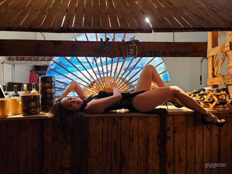  Sushi Bar/Restaurant with Abundant Authentic Props 