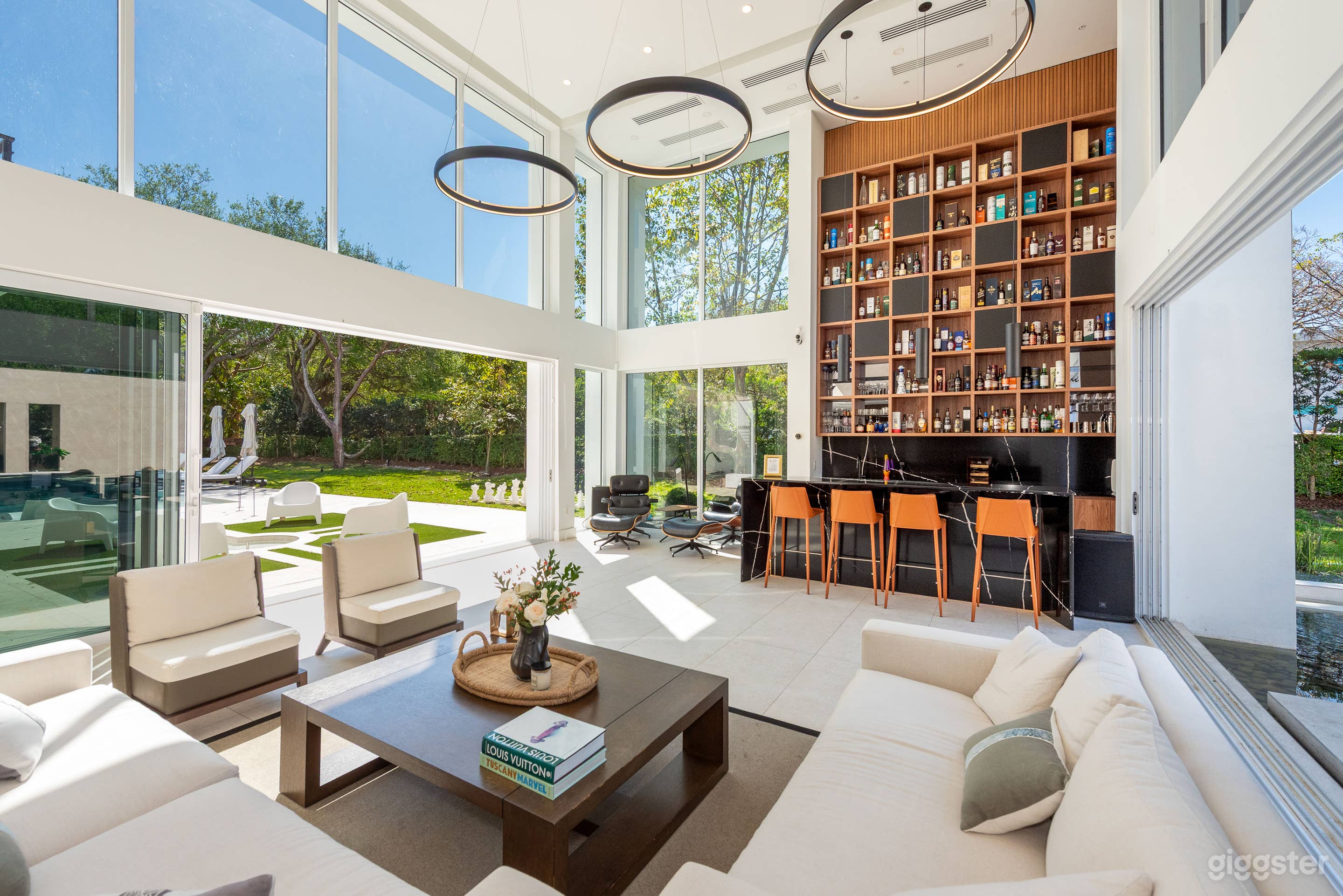 Cinematic Modern Home w/ Bar &amp; Infinity Pool Views Photo 1