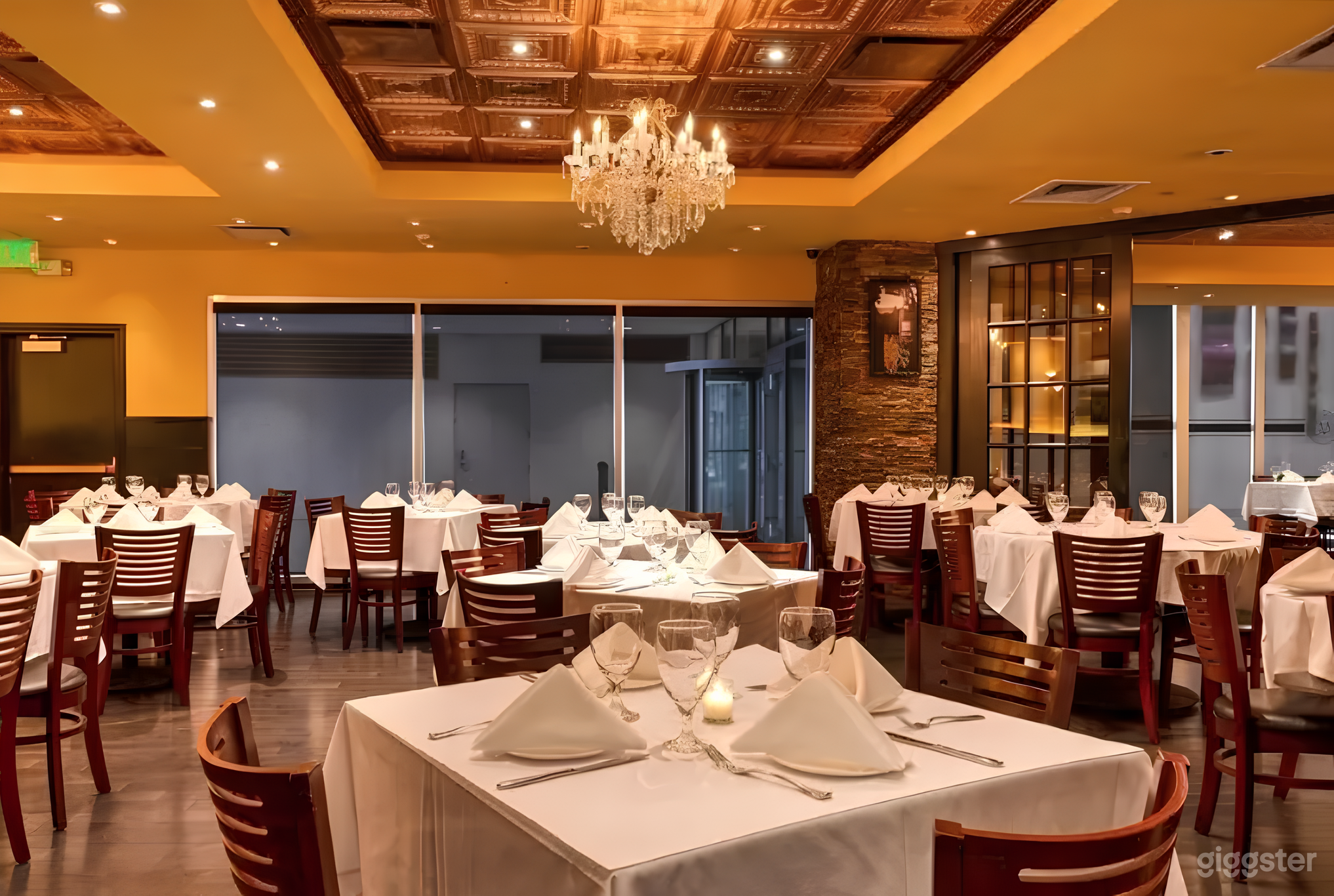 Main Dining Hall with Opulant Interiors Photo 3