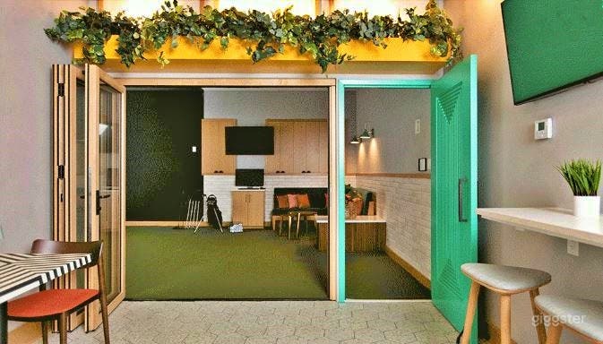 Event Studio with Golf Simulator Suites, Bar &amp; Lounge (Buyout) Photo 1
