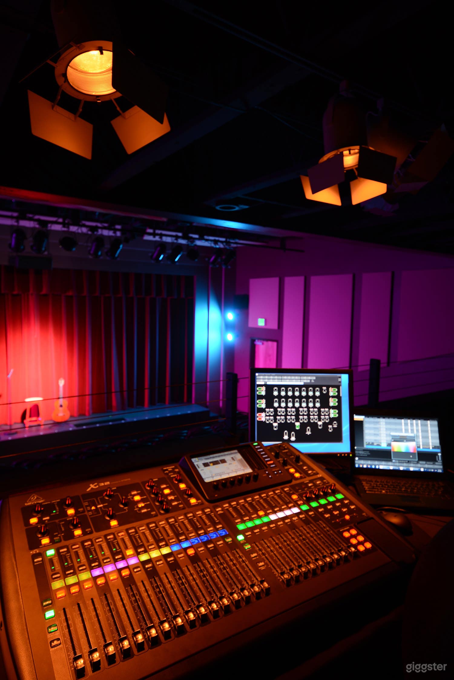 View From the Control Booth