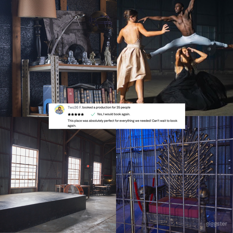  Raw Industrial Warehouse for Film & Photography 