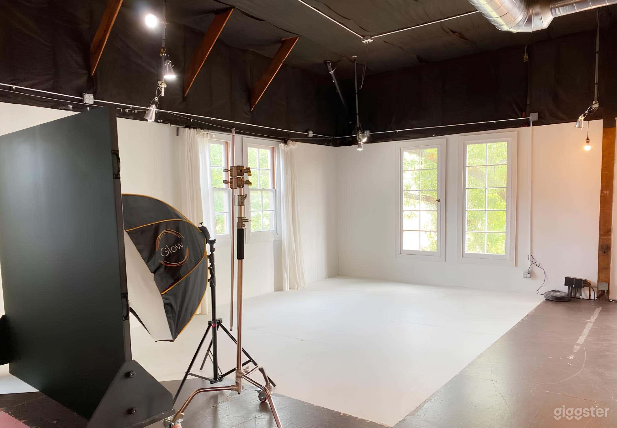 North-West corner with bright afternoon sunlight