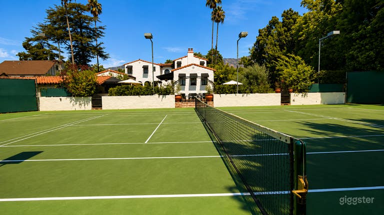  Campo da Tennis Privato all'Aperto 