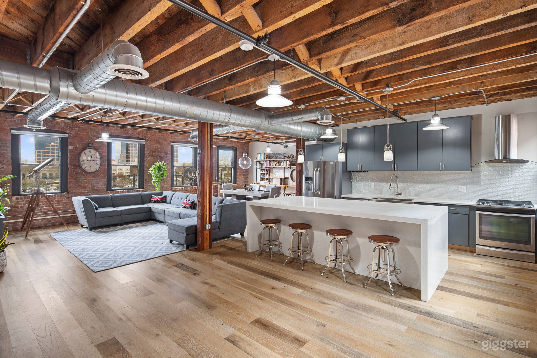 Urban Industrial Loft with Lots of Natural Light Photo 1