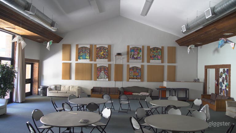  View of from Stage - A/V booth is on the right 