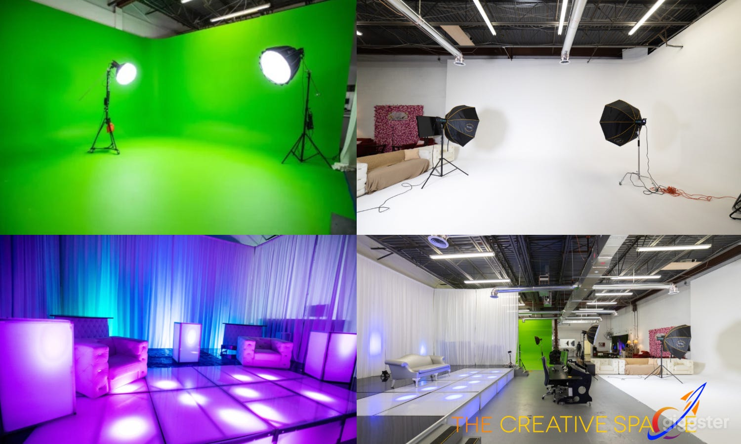 Pro Video/Photo Production Studio &amp; Stage Photo 1